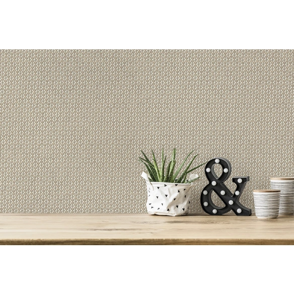 Vliestapete, BxL: 53 x 1005 cm, sandfarben