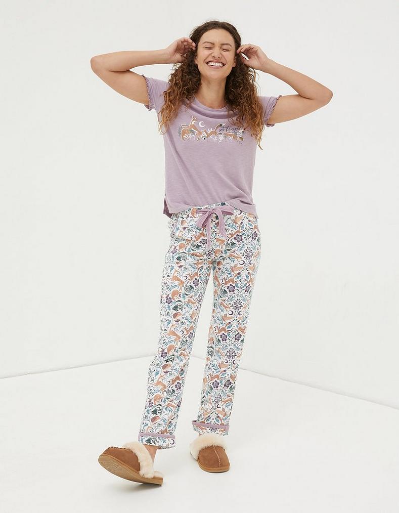 Eva Lino Animals Pant