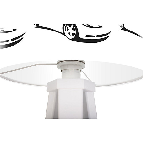 Lampe de chevet kids foto-350 30 x 30 x 45 cm Blanc