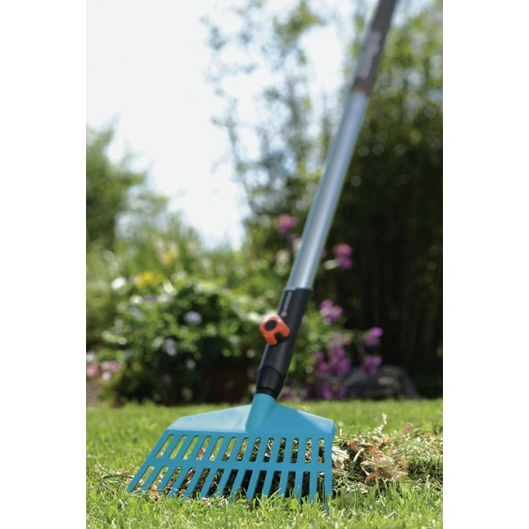 Rechenbesen »combisystem«, Arbeitsbreite: 27 cm, Kunststoff, türkis