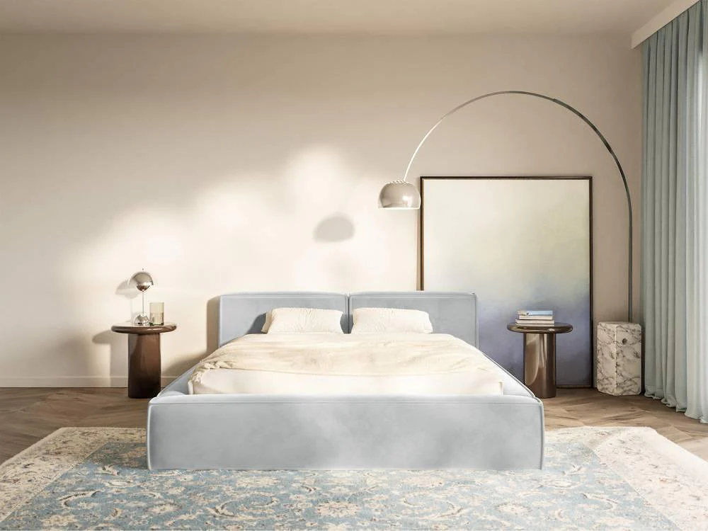 Bedframe Remera Slim velvet 200 x 200 cm