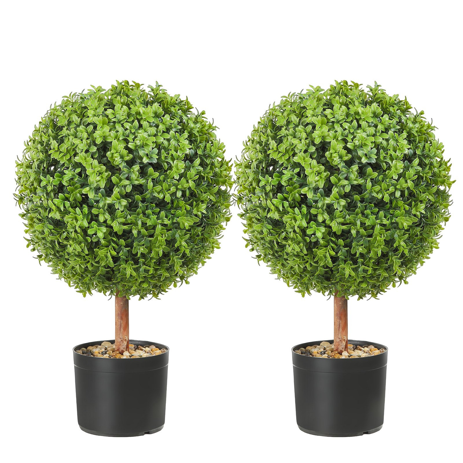 Sztuczna roślina sztuczny bukszpan topiary 2 szt