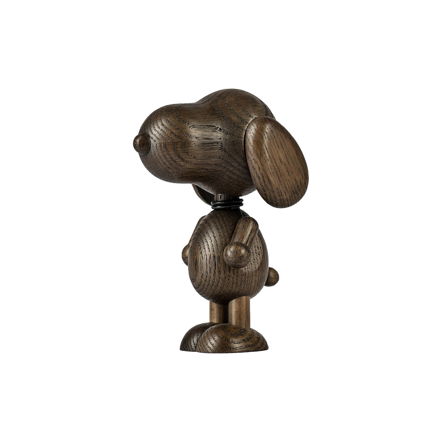 Mr. B'eagle figur, røgbejdset eg