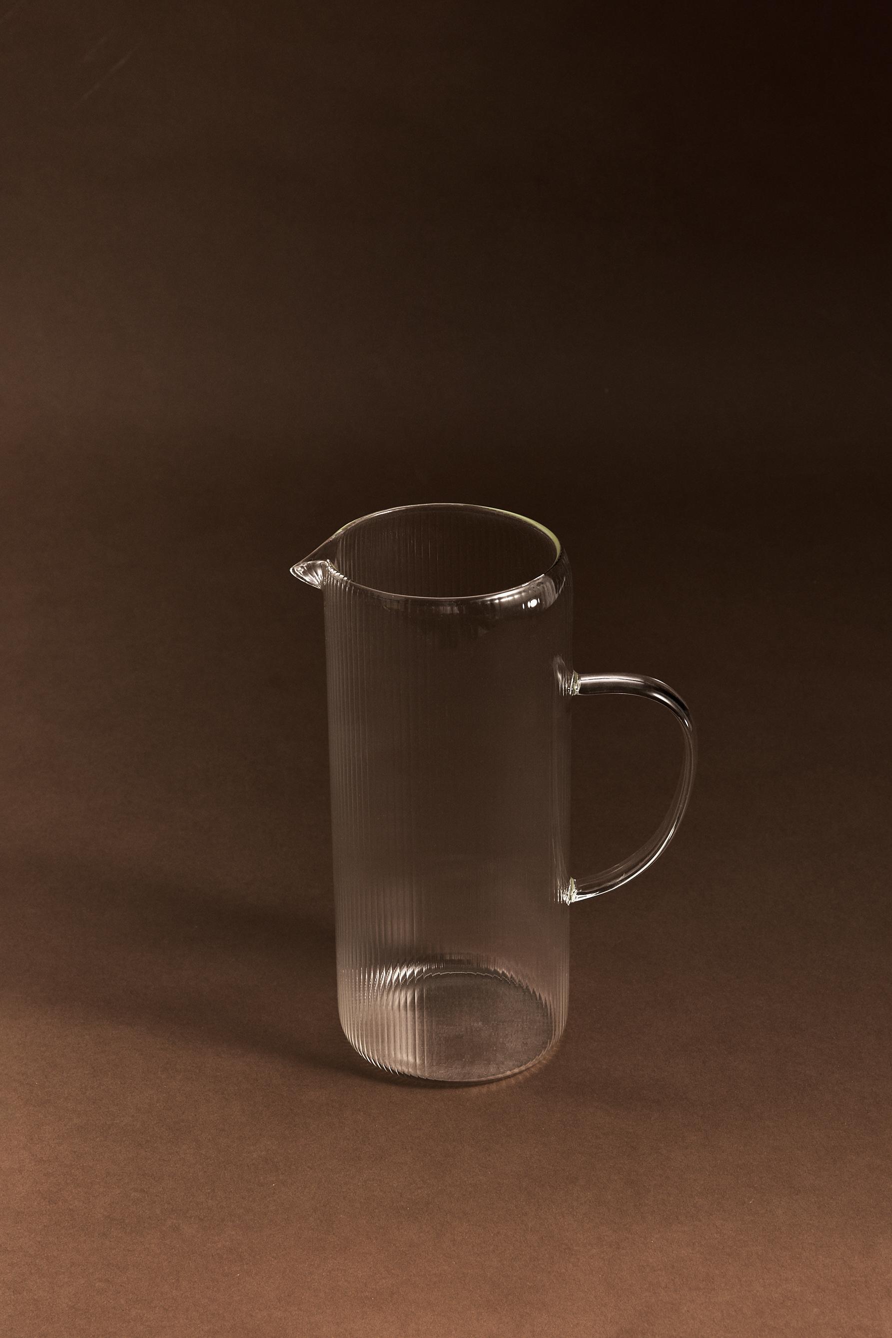 Jarra borosilicato rayas 1400 ml