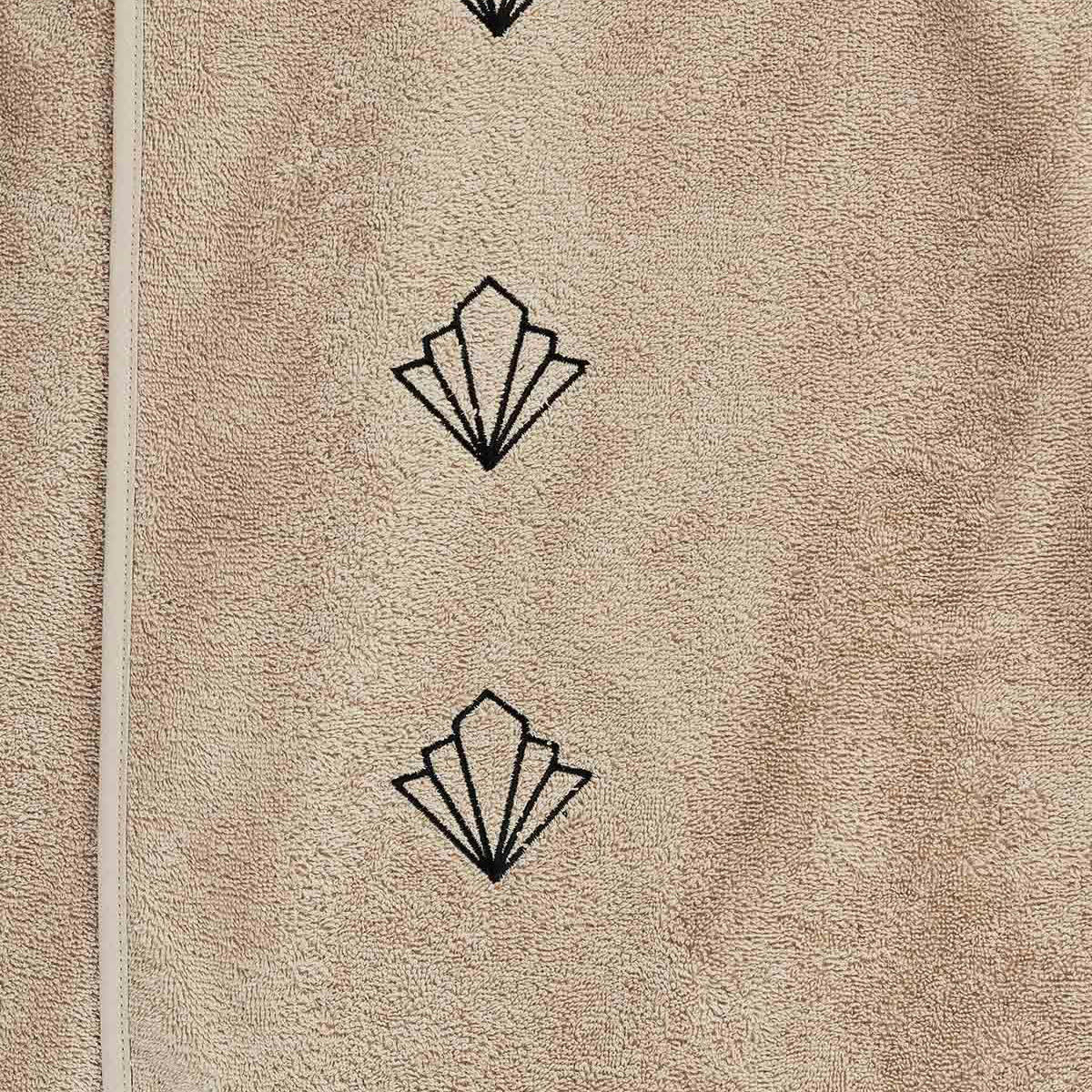 PALIMA - Paréo de bain en coton Sable Taille unique