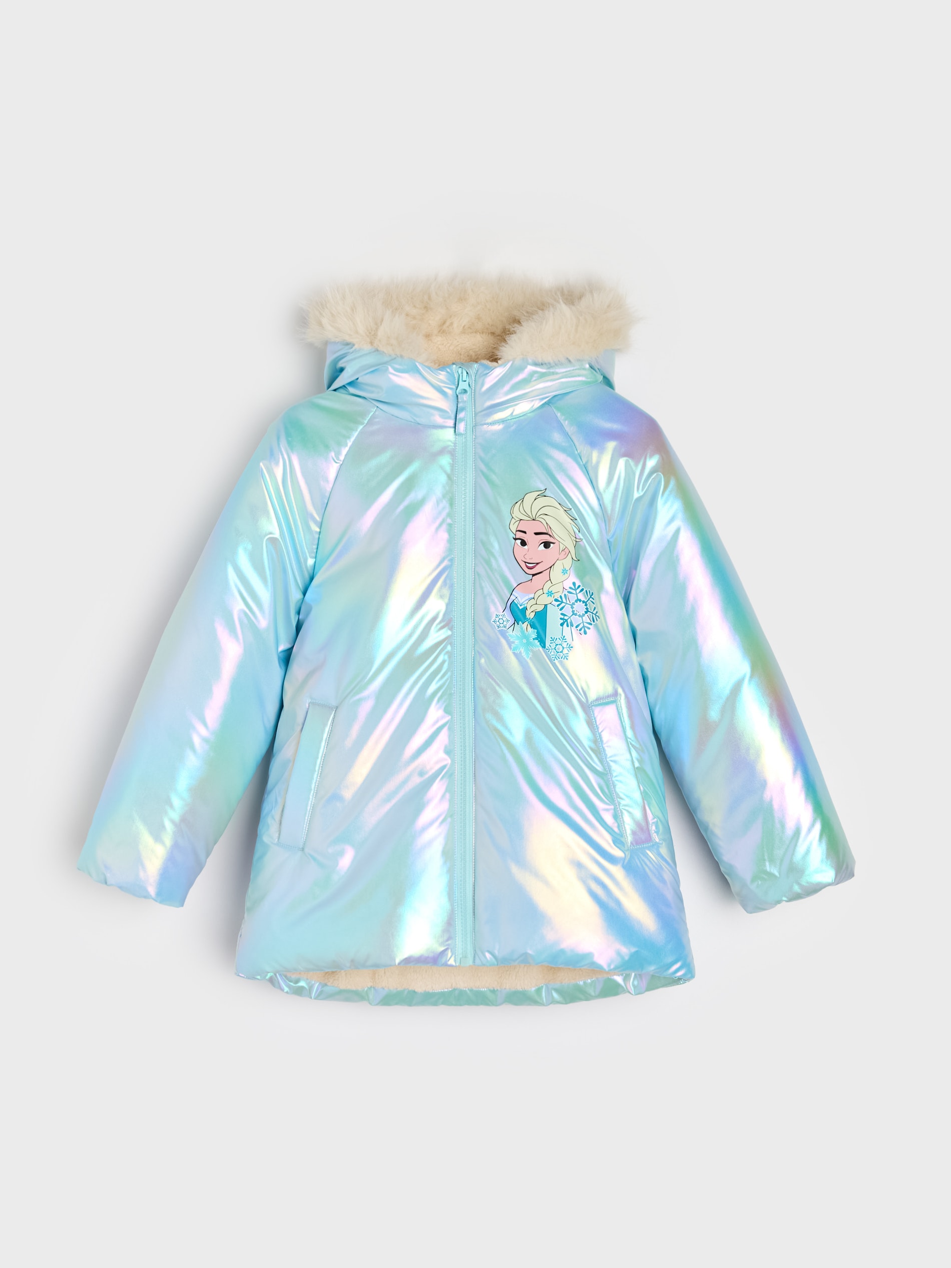 Kurtka z nadrukiem na plecach Frozen