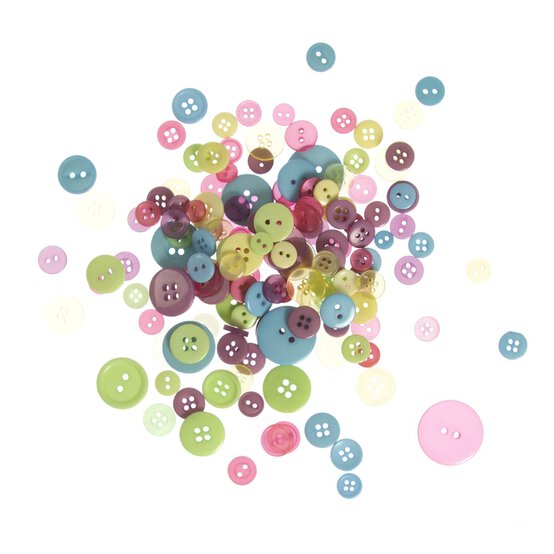 Pastel Buttons Pack 50g