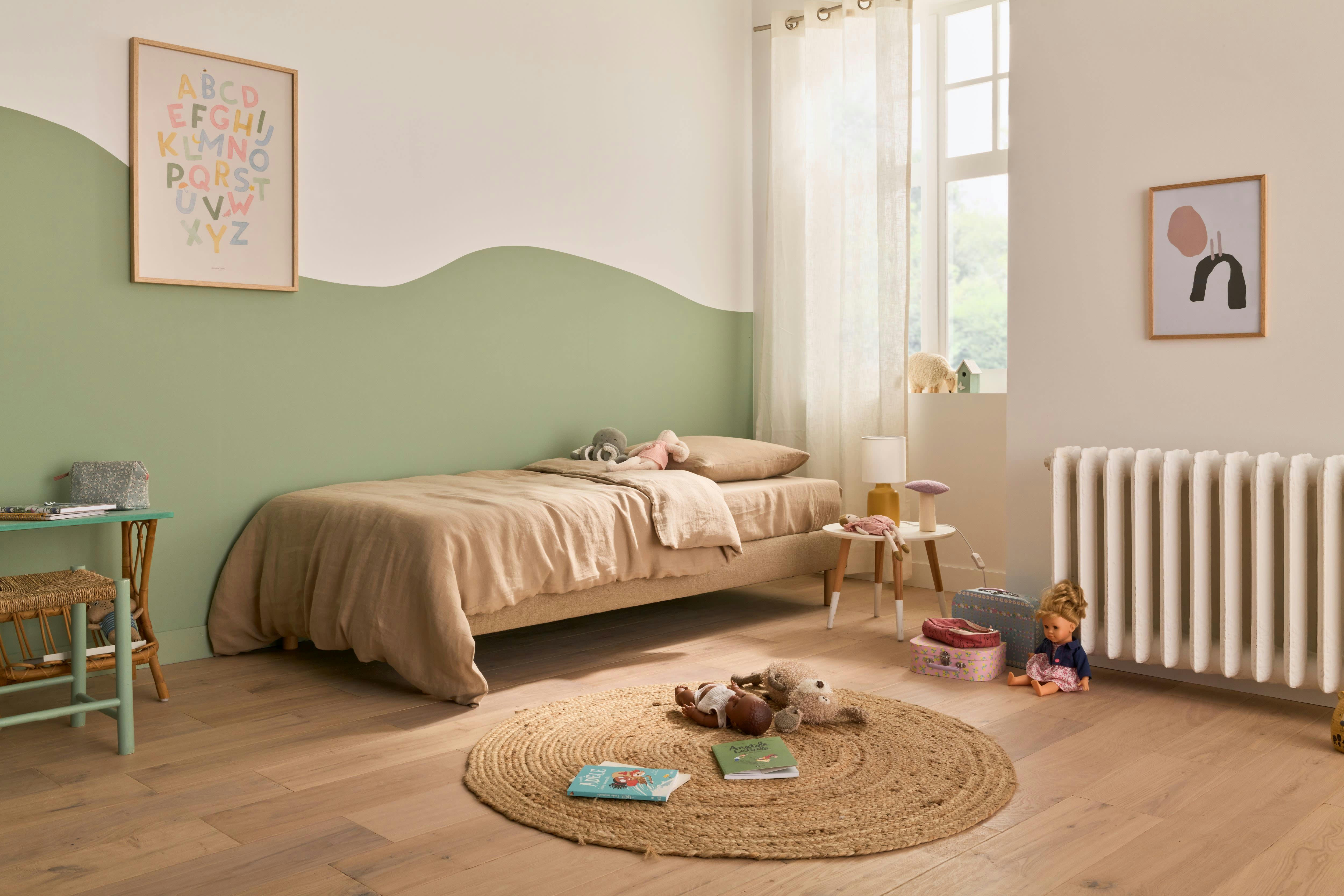 - Sommier en bois naturel pour enfant 140x190cm