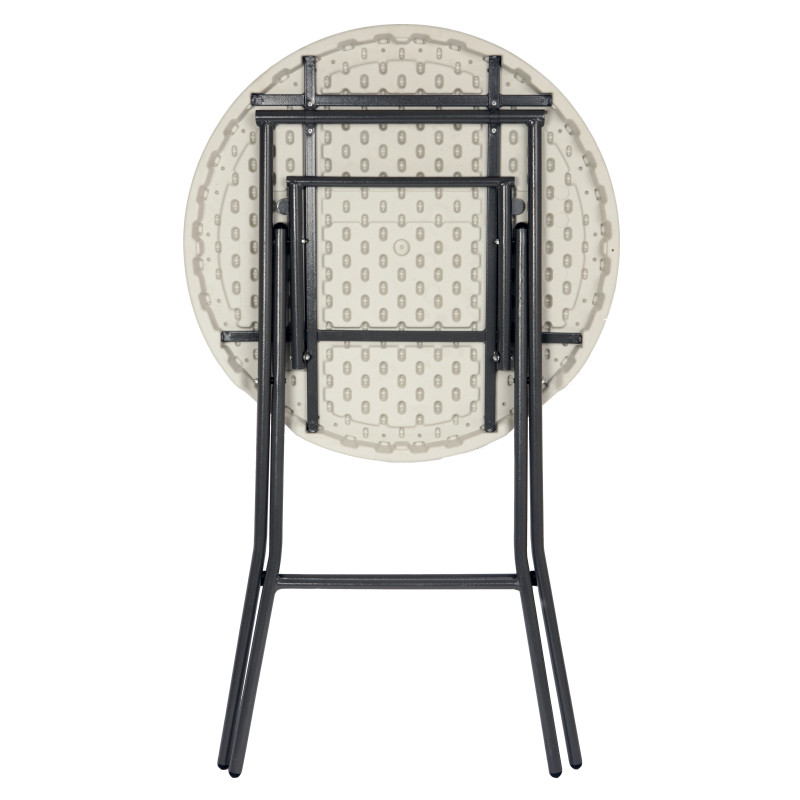 Table pliante Ø 80 x 110 cm CONMETALL