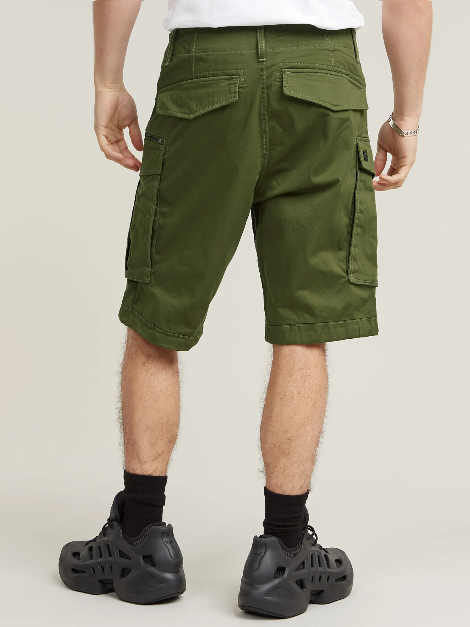 Rovic Zip Relaxed Shorts
