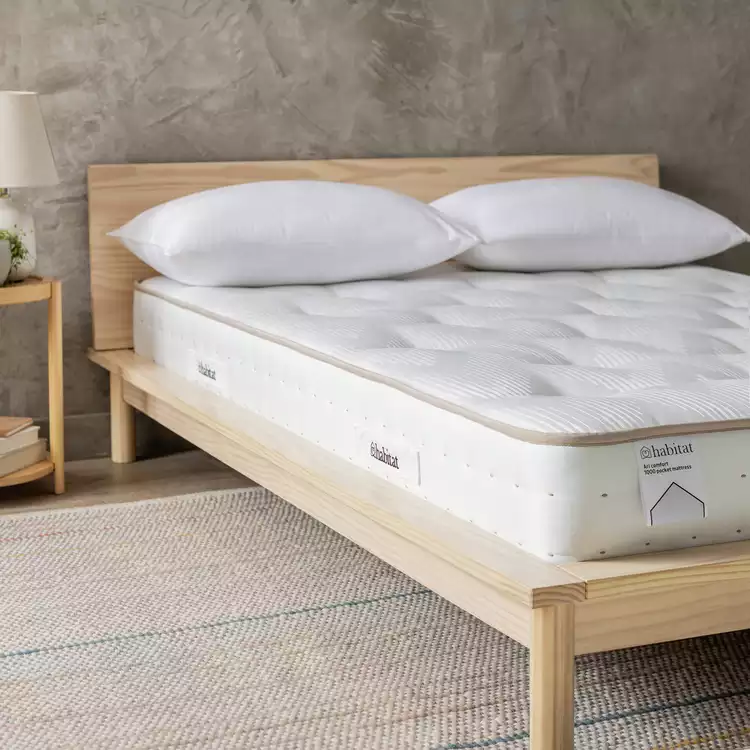 Habitat Ari Natural 1000 Pocket Comfort Mattress - Single