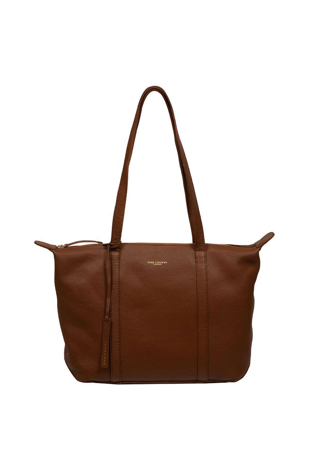 Pure Luxuries London Niva' Leather Tote Bag