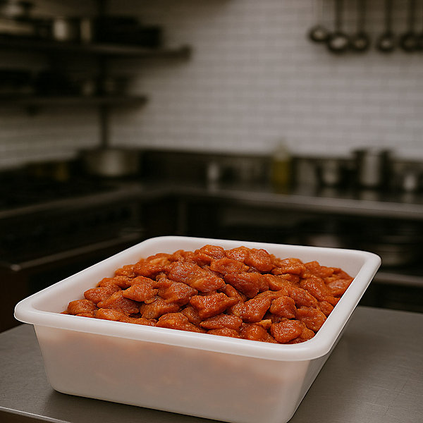 Lot 9 plateaux pour usage alimentaire 2,2L Sans BPA (26 x 19,1 x 6,6 cm) - Cuisines, restaurants, cantines, catering