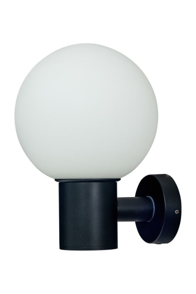 VEGGLAMPE ANETA LIGHTING SALTVIK SVART/HVIT