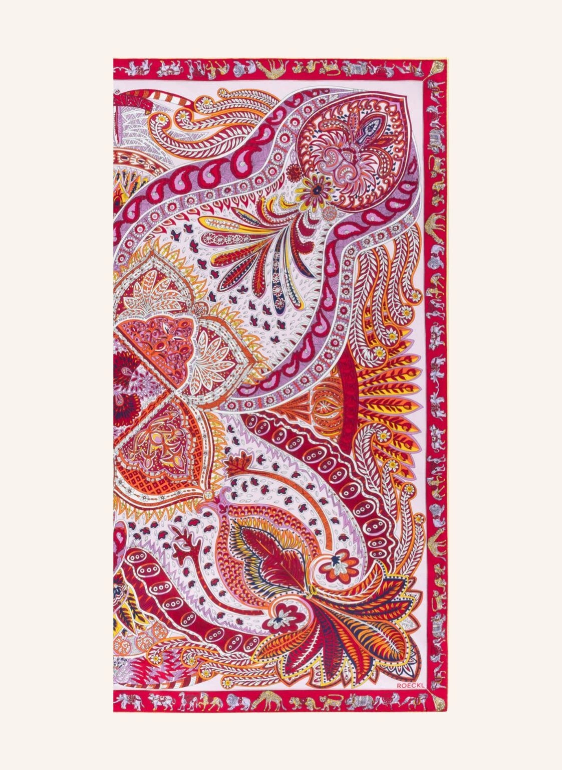 ROECKL Seidentuch VIBRANT PAISLEY