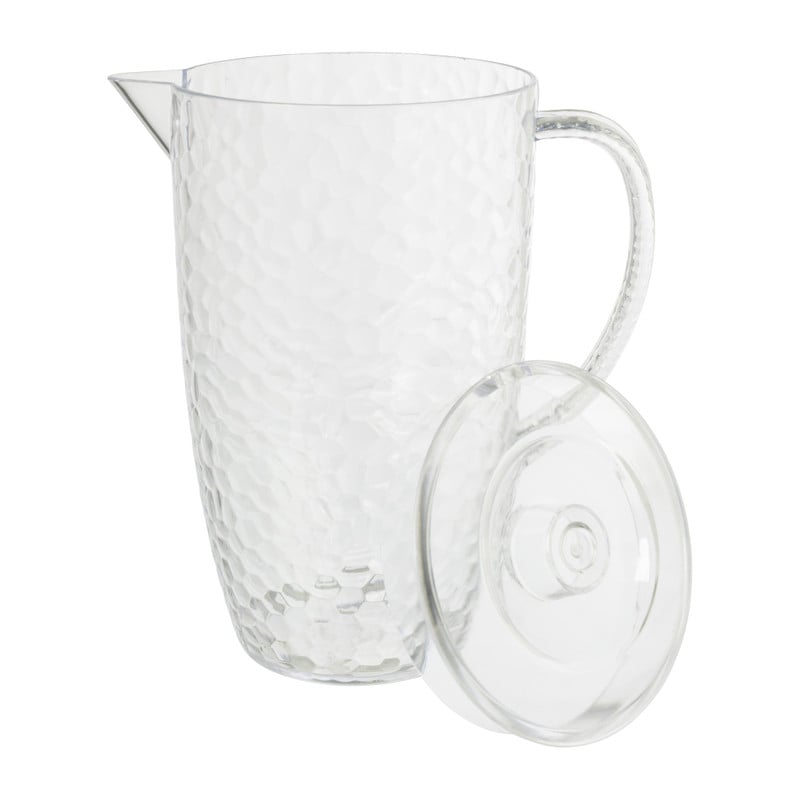 Schenkkan dots - transparant - 1.9 liter