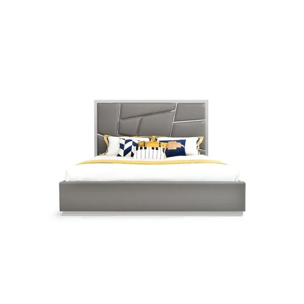 Modrest Chrysler Modern Grey Bedroom Set