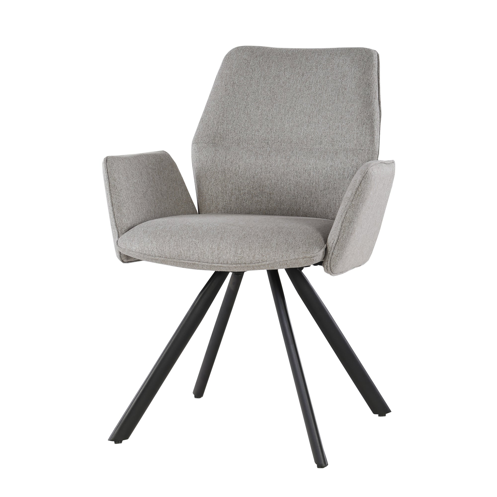 Livingfurn eetkamerstoel Diana - taupe - 1 stuk