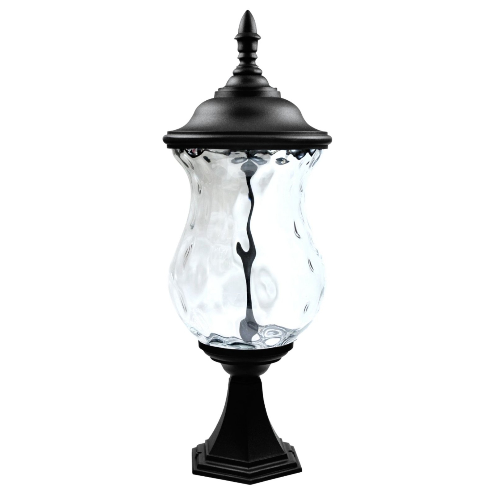 Lampa ogrodowa stojąca Marsylia LED aluminiowa czarna