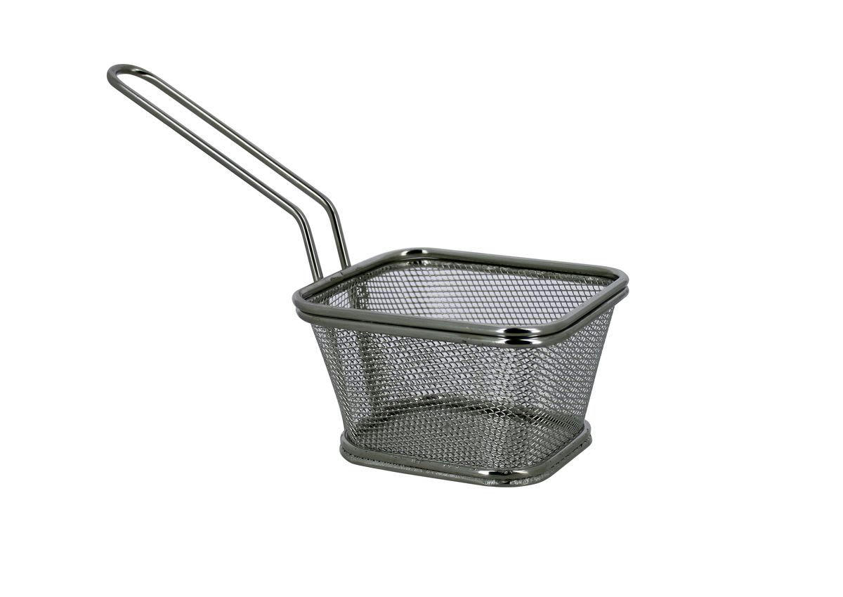 - Mini panier à frites en acier inoxydable