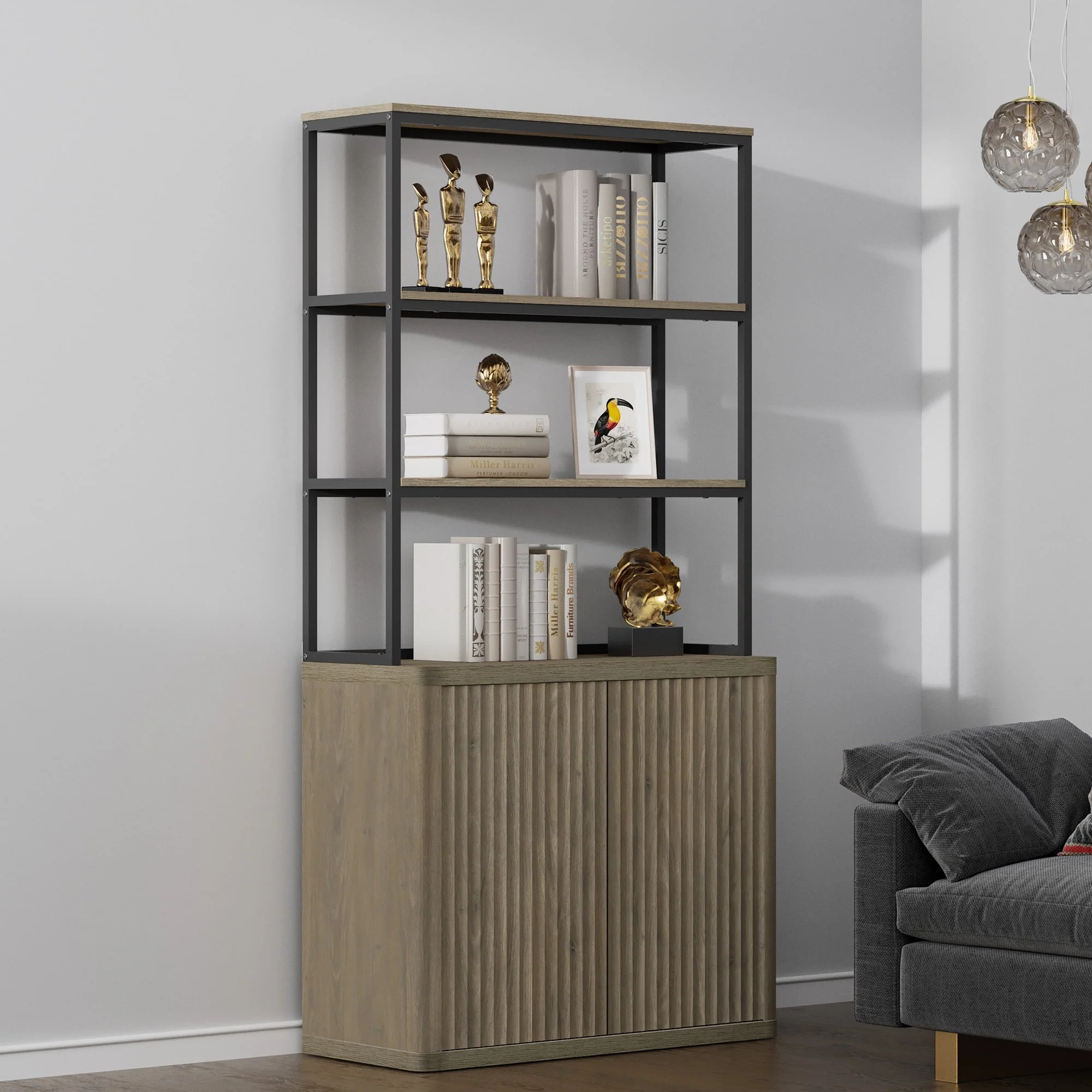 Transforming Kitchen and Study Spaces Bookshelf