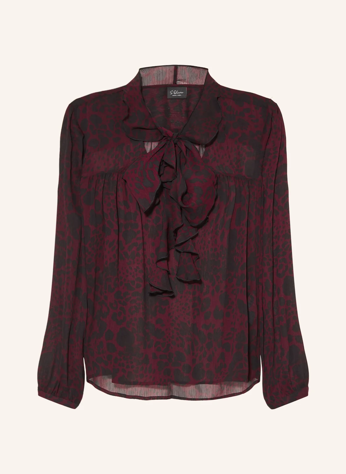 s.Oliver BLACK LABEL Blusenshirt mit Volants