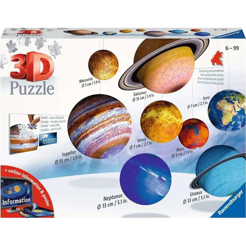 3D-Puzzle Planetensystem