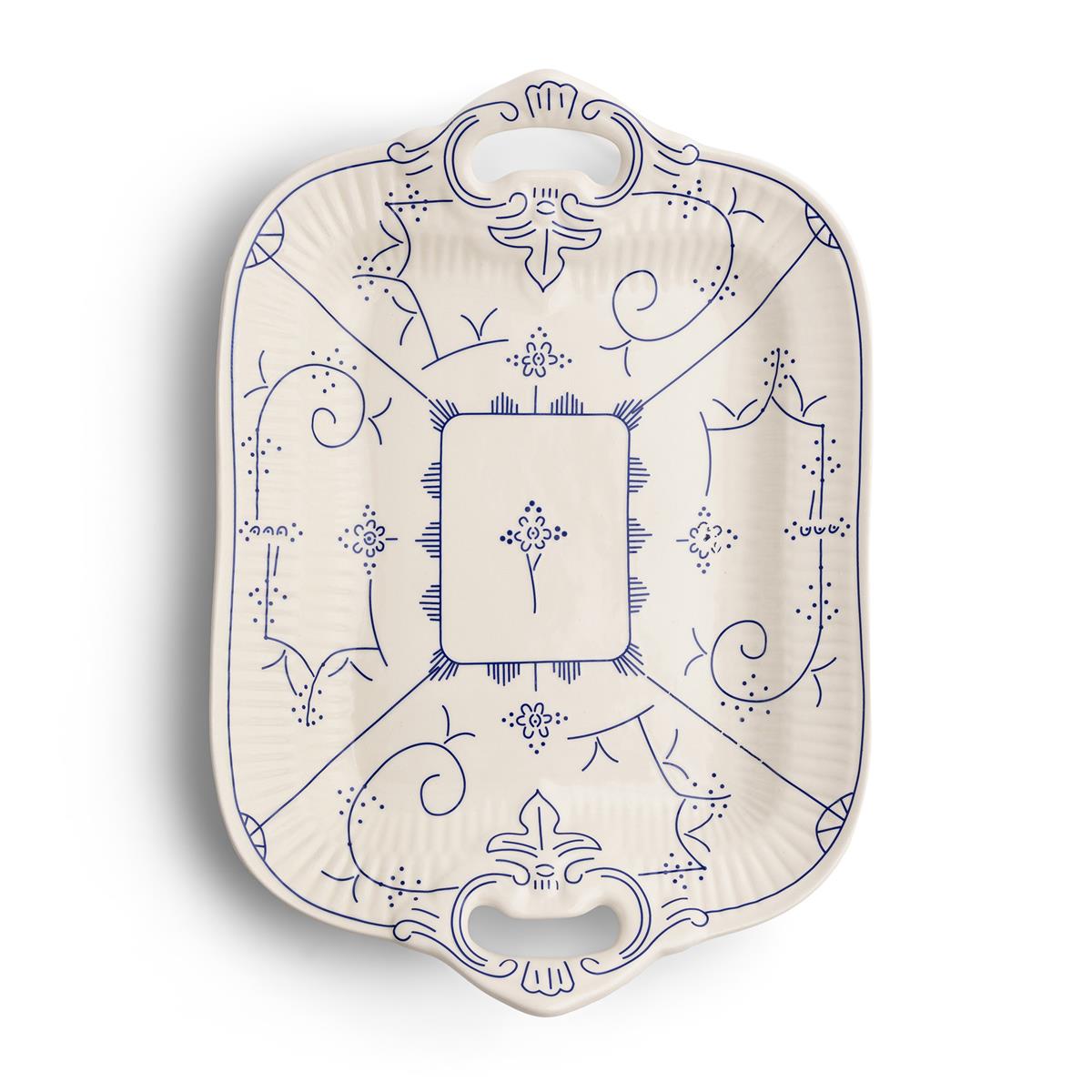 Royal Boch schaal Copenhague - 30x23cm - keramiek