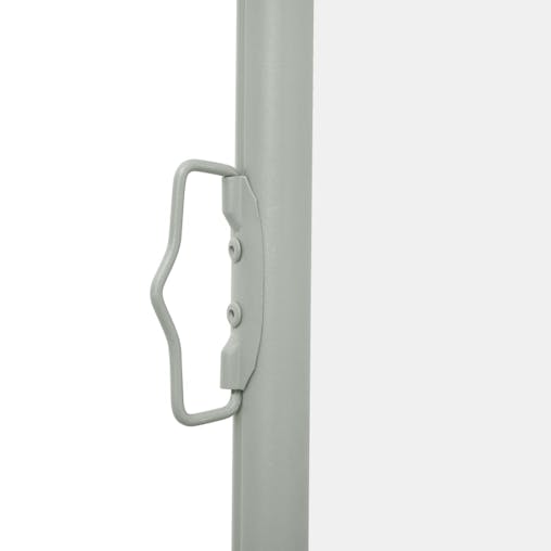 NNEVL Patio Retractable Side Awning 140x500 cm Cream