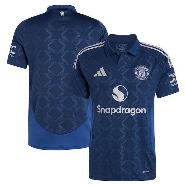 Manchester United adidas 2024/25 Away Replica Jersey - Navy