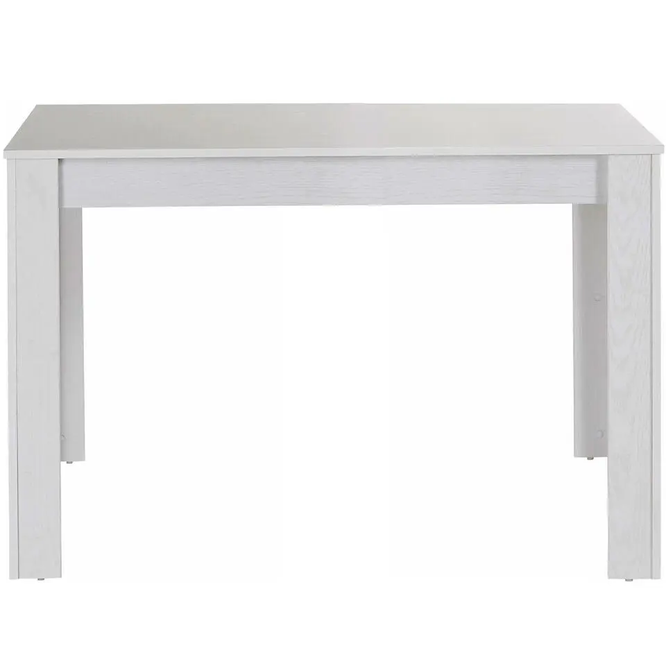 Lynn - Eettafel 120x80 cm 6 personen in wit MDF