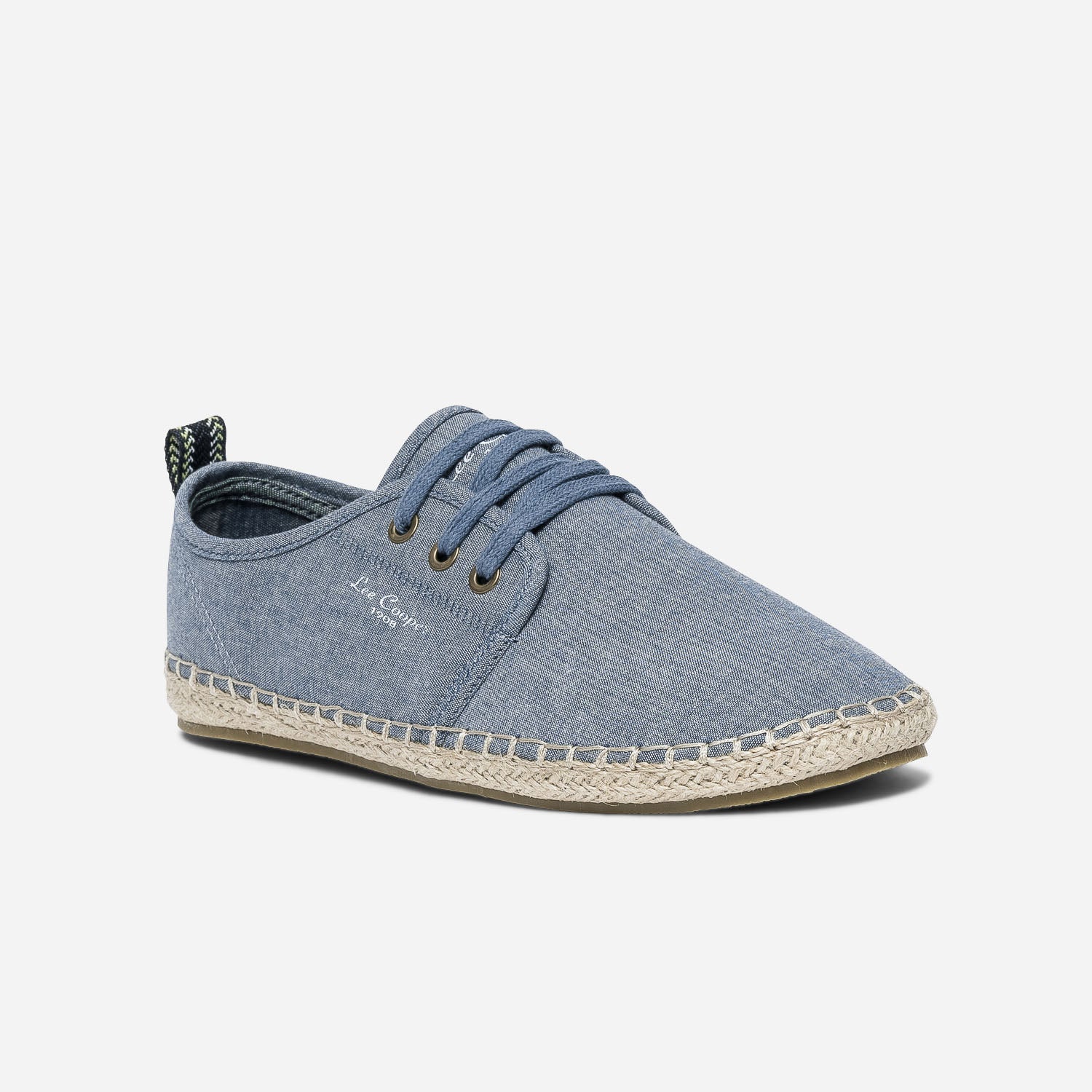 Tennis LEE COOPER bleu chambray en toile