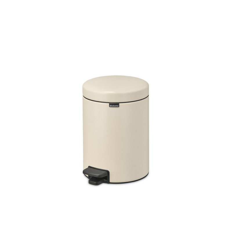 Poubelle à pédale NewIcon soft beige 5 L BRABANTIA