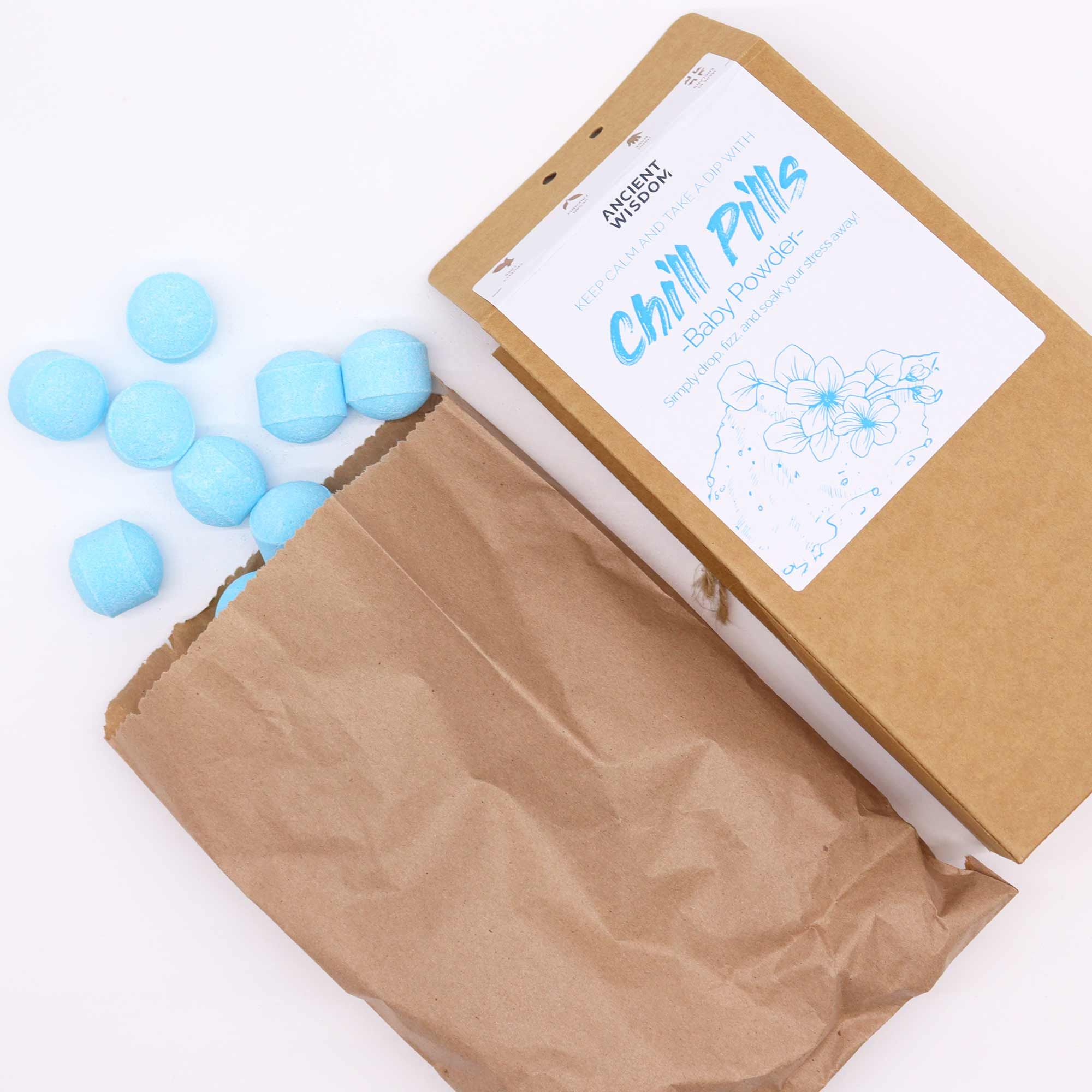 KDMD Chill Pills Gift Pack 350g - Baby Powder