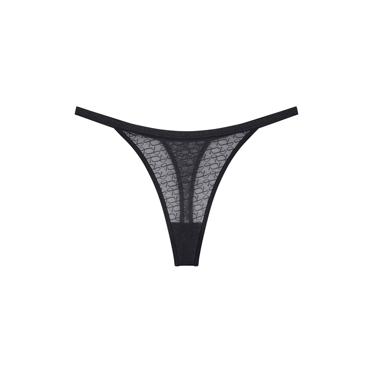 Triumph Signature Sheer String, black