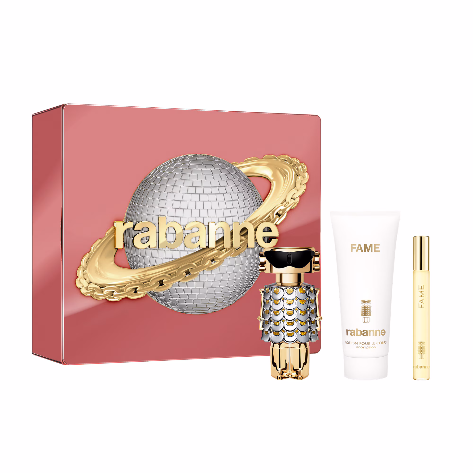 FAMECoffret - eau de parfum + lotion pour le corps + format voyage