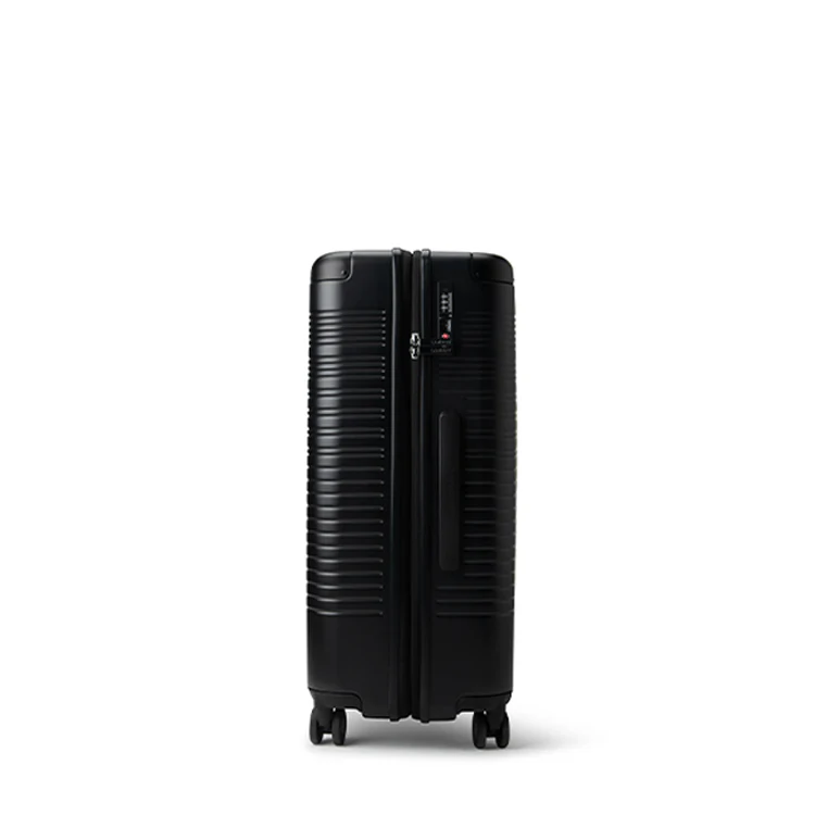The Milan – Medium Black Check-In Suitcase