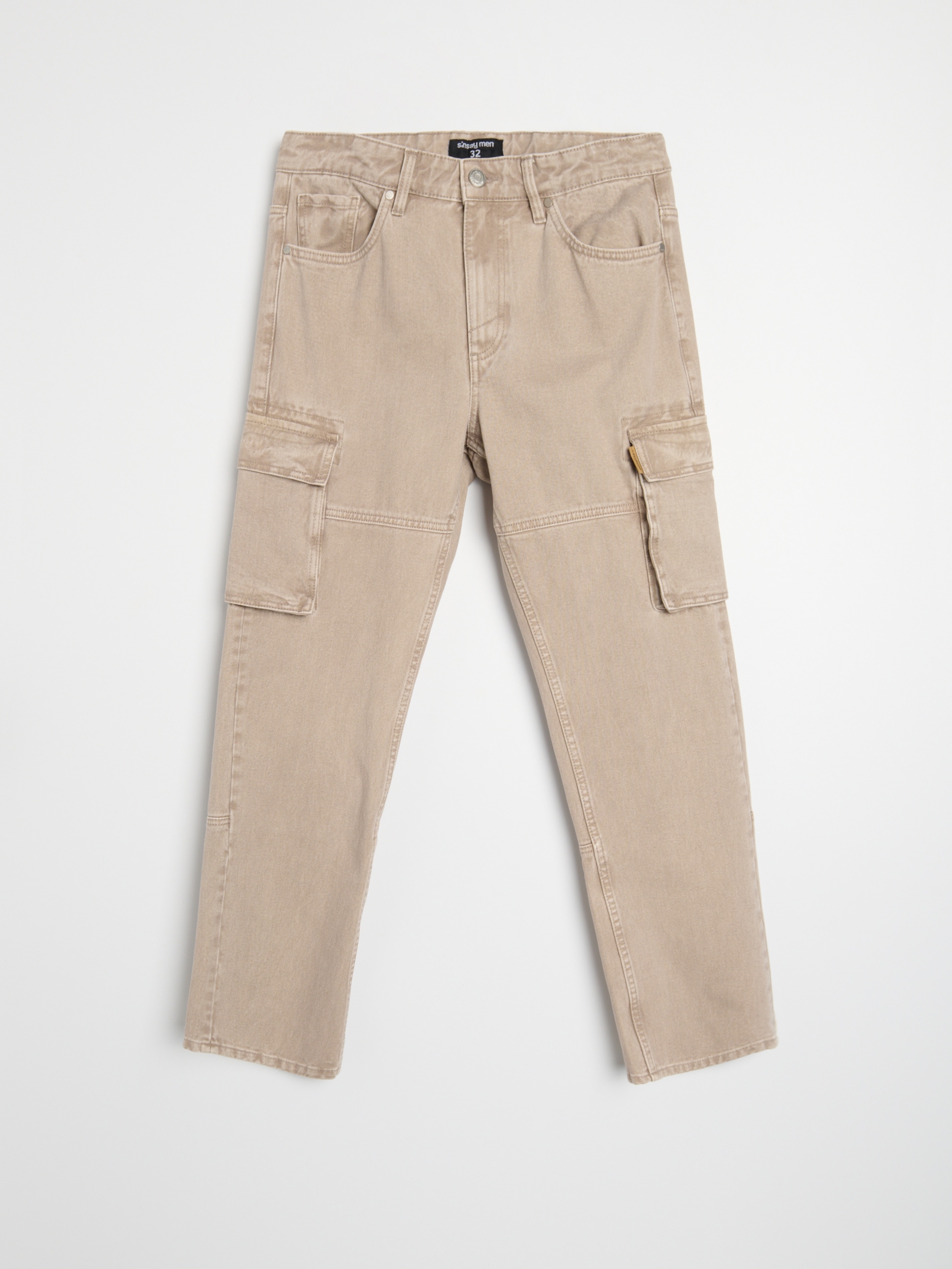 Jeansy cargo