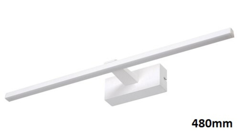 Kinkiet Albinabiały LED 1x8W 450lm wym:6x46x14cm IP23 Rabalux