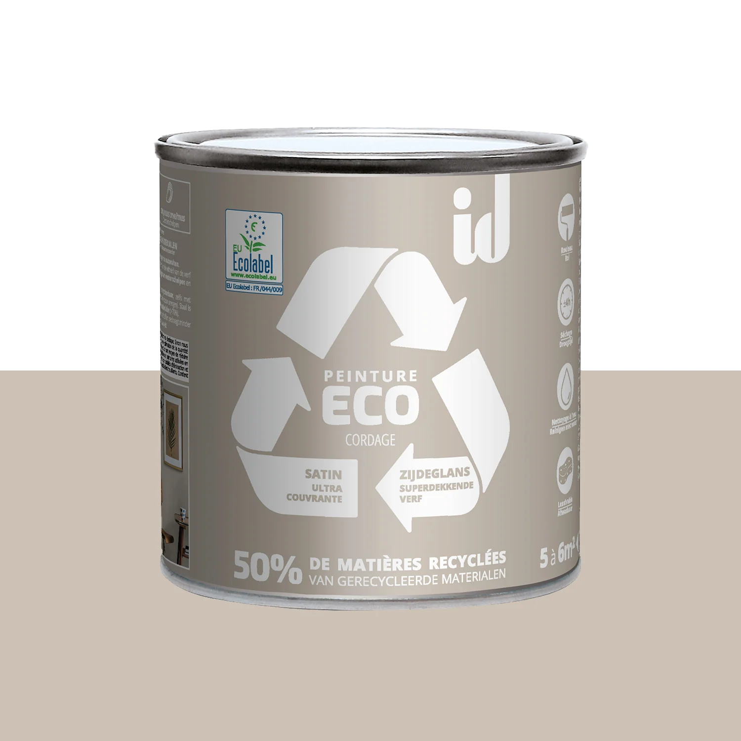ECO ID Peinture ECO Peinture cordage Satiné 0,5 L