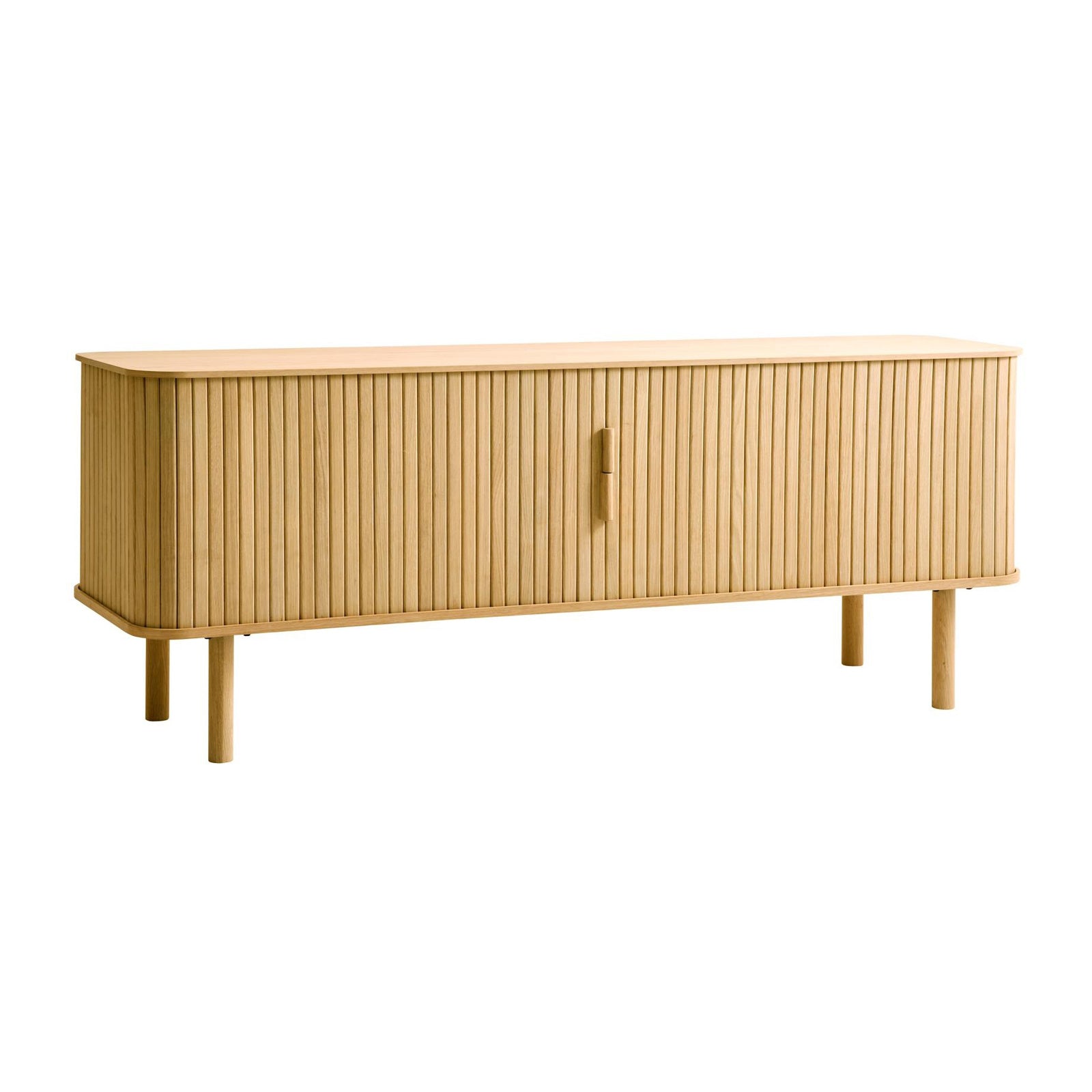 by fonQ Splinted Tv-meubel - Naturel Eiken