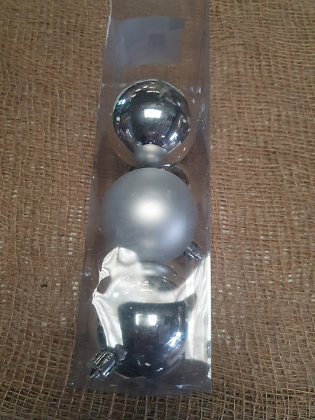 Boules de noël colorama de noël lot de 8 en plastique recyclé d7cm - feeric lights &christmas