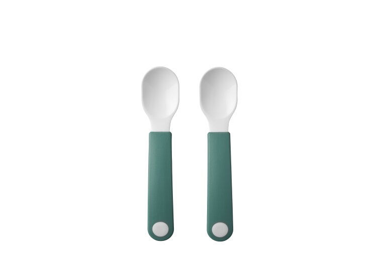 Oefenlepel Mepal Mio set van 2 - Deep turquoise