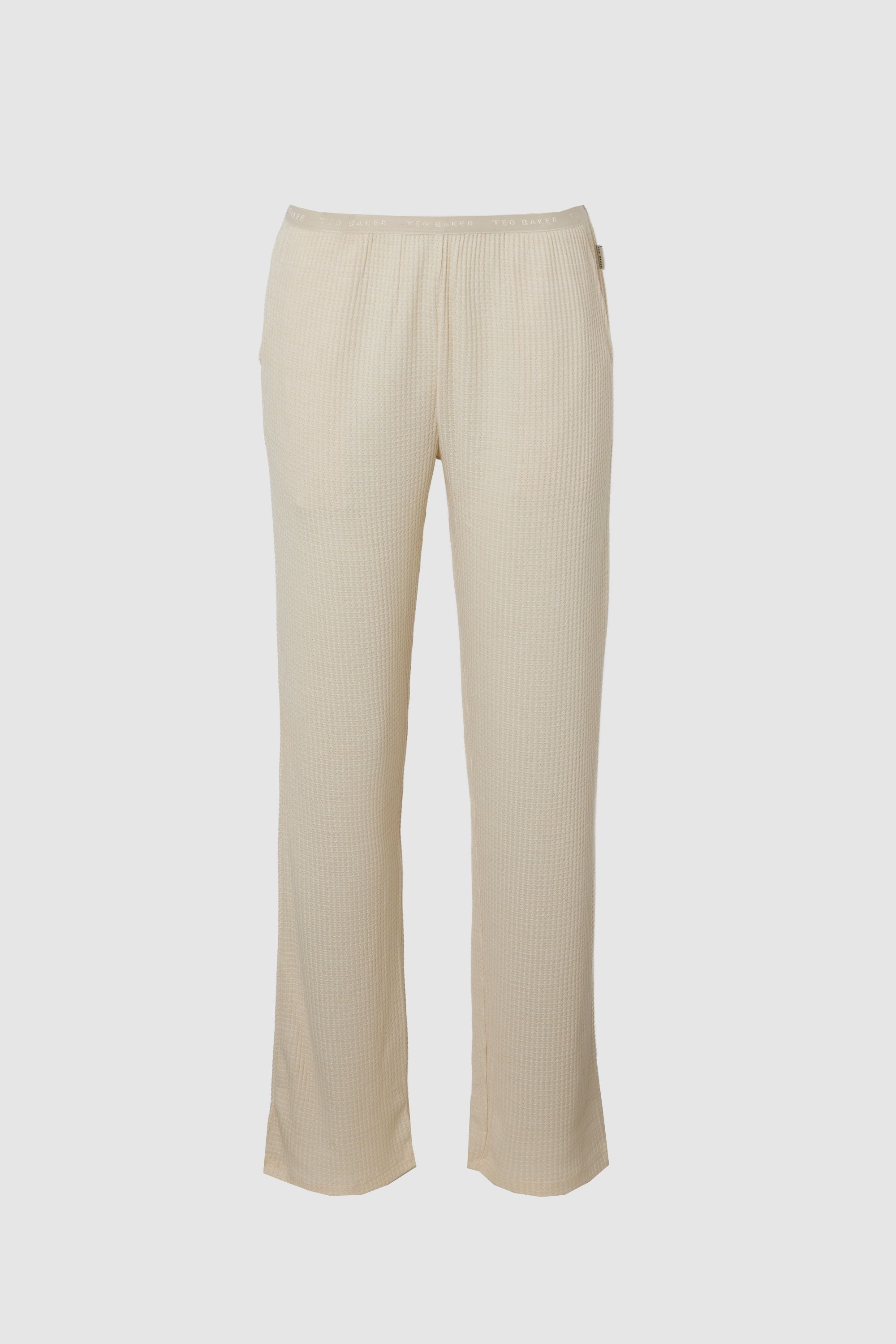 Ted Baker Short Sleeve Jersey Pj Set Antique White Marl