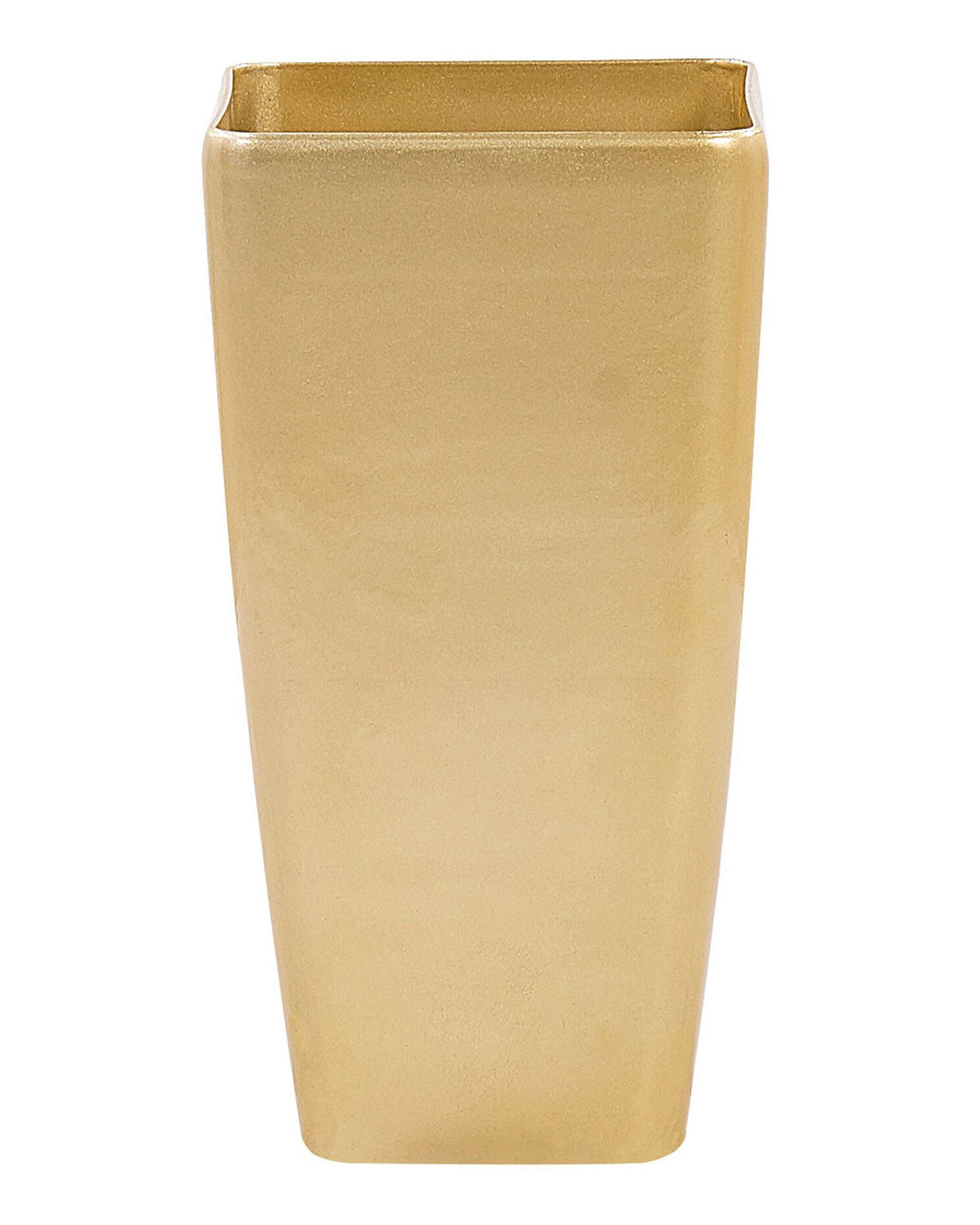 Doniczka ogrodowa 30 x 57 cm złota
