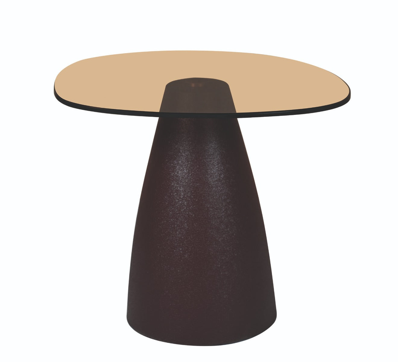 Brix bijzettafel Mylon Brown - 50cm - bruin