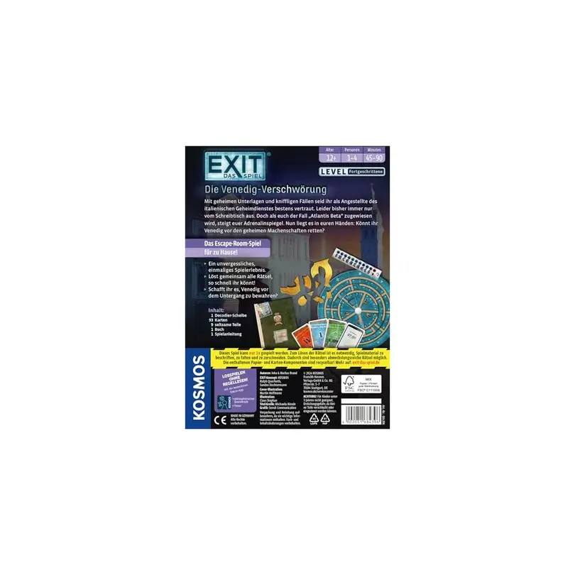 Escape-Spiel 105-teilig EXIT