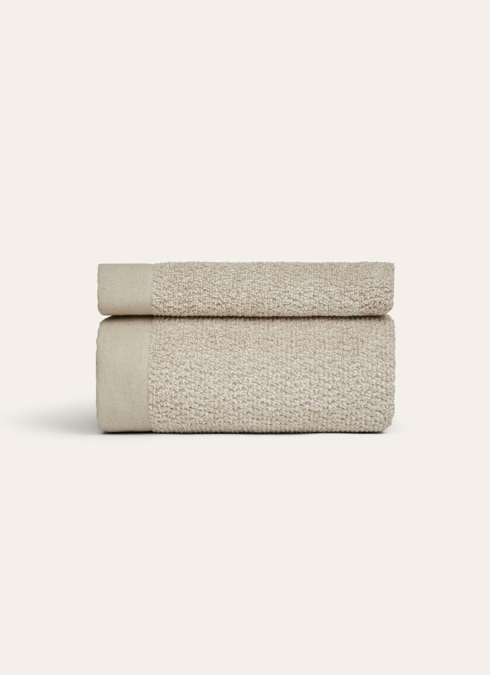 SERVIETTE DE TOILETTE TRIANON BEIGE