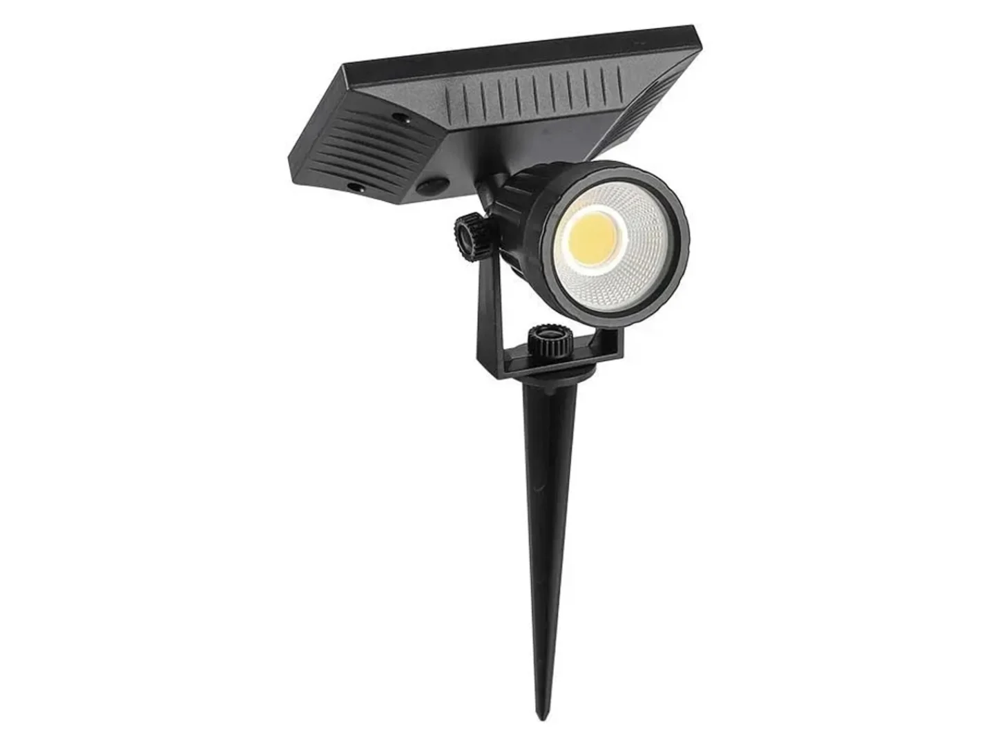 Lampa ogrodowa wbijana w ziemięVT-952 LED z tworzywa sztucznego czarna