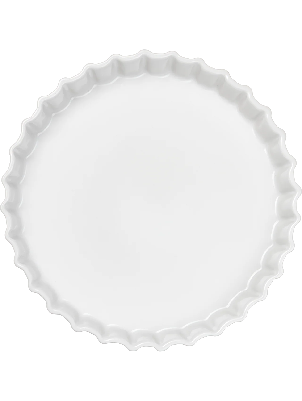 tarteform, weiß
